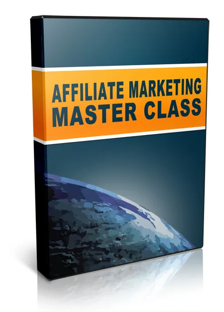 eCover representing Affiliate Marketing Master Class Videos, Tutorials & Courses with Private Label Rights