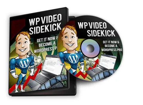 eCover representing WP Video Sidekick Videos, Tutorials & Courses with Master Resell Rights