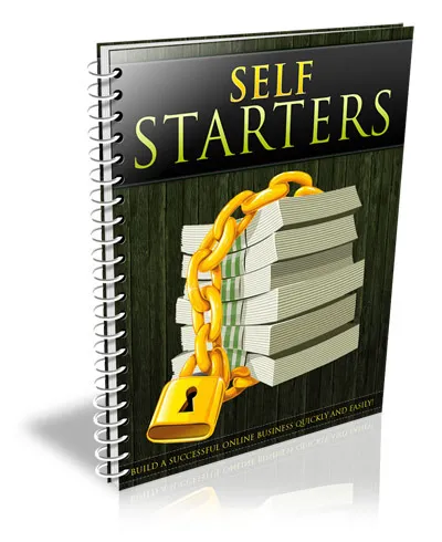 eCover representing Self Starters eBooks & Reports with Private Label Rights