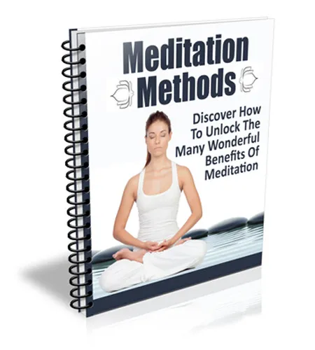 eCover representing Meditation Methods eCourse eBooks & Reports with Master Resell Rights