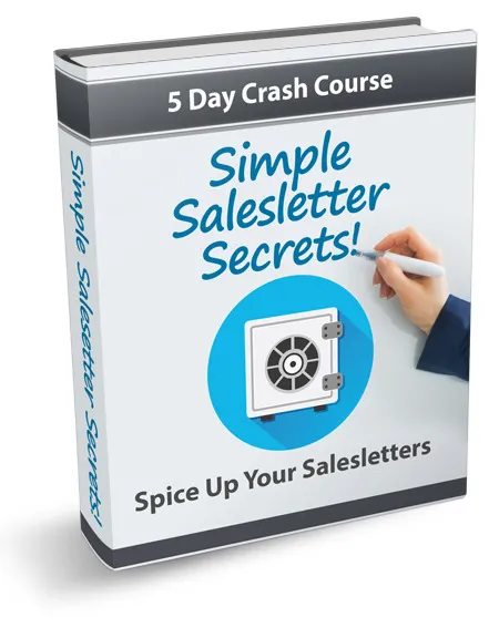 eCover representing Simple Salesletter Secrets eCourse eBooks & Reports with Private Label Rights