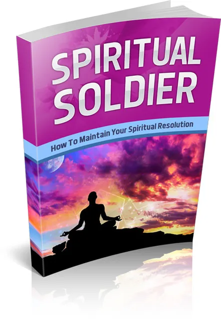 eCover representing Spiritual Soldier eBooks & Reports with Master Resell Rights