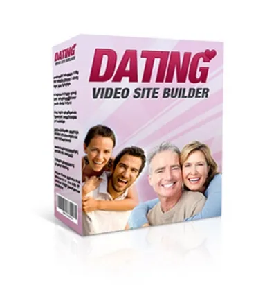 eCover representing Dating Video Site Builder  with Master Resell Rights
