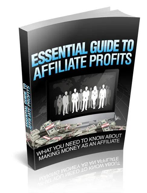 eCover representing Essential Guide To Affiliate Profits eBooks & Reports with Master Resell Rights