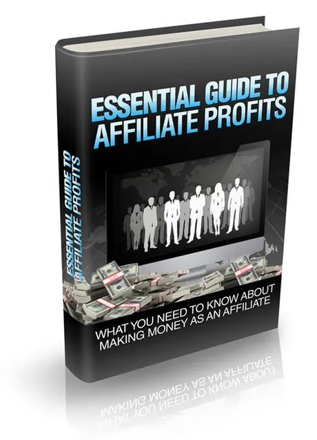 eCover representing Essential Guide To Affiliate Profits eBooks & Reports with Master Resell Rights