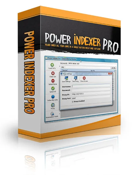 eCover representing Power Indexer Pro Videos, Tutorials & Courses/Software & Scripts with Personal Use Rights