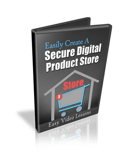 eCover representing How To Set Up A Secure Digital Products Store Videos, Tutorials & Courses with Personal Use Rights