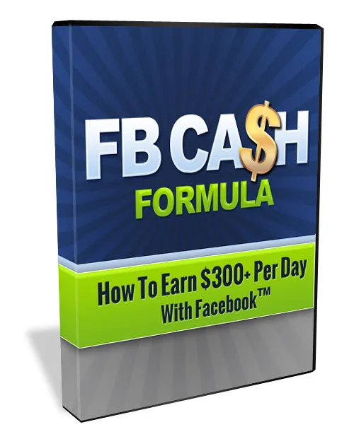 eCover representing FB Cash Formula eBooks & Reports/Videos, Tutorials & Courses with Master Resell Rights