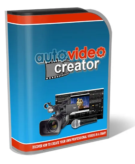 eCover representing Auto Video Creator 2014 eBooks & Reports/Videos, Tutorials & Courses with Master Resell Rights