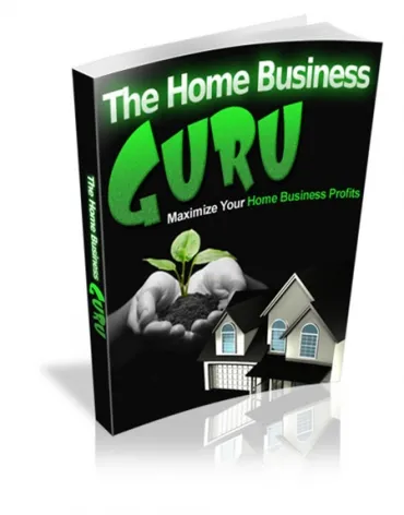 eCover representing The Home Business Guru eBooks & Reports with Master Resell Rights