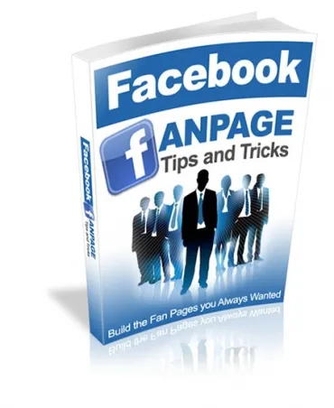 eCover representing Facebook Fan Page Tips and Tricks eBooks & Reports with Master Resell Rights