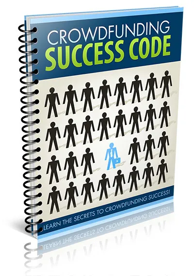 eCover representing Crowd Funding Success Code eBooks & Reports with Resell Rights