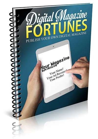 eCover representing Digital Magazine Fortunes eBooks & Reports with Resell Rights