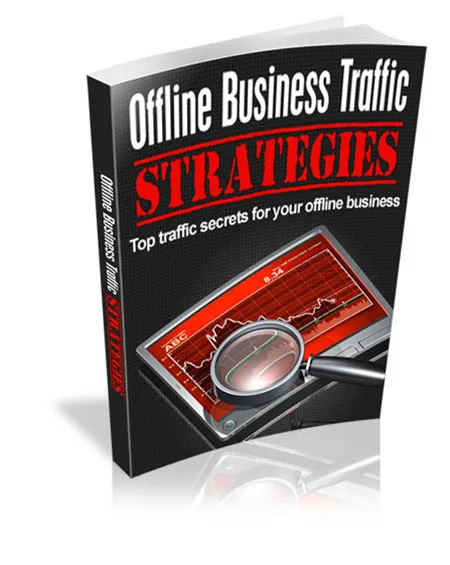 eCover representing Offline Business Traffic Strategies eBooks & Reports with Master Resell Rights
