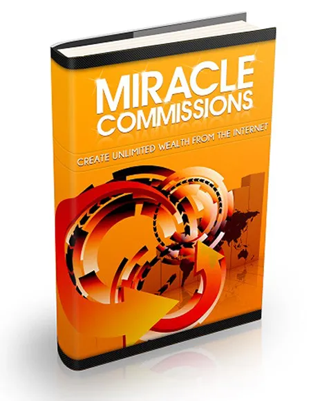 eCover representing Miracle Commissions eBooks & Reports with Master Resell Rights