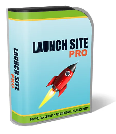 eCover representing Launch Site Pro  with Private Label Rights