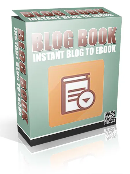 eCover representing WP Blog Book Plugin  with Private Label Rights