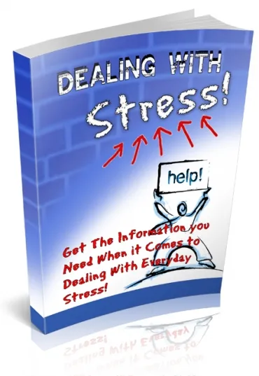 eCover representing Dealing With Stress Newsletters eBooks & Reports with Private Label Rights