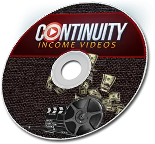 eCover representing Continuity Income Videos eBooks & Reports/Videos, Tutorials & Courses with Master Resell Rights