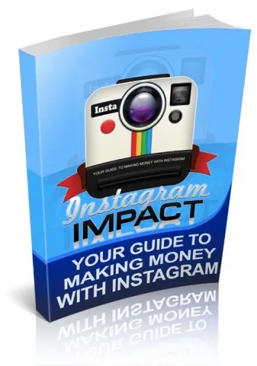 eCover representing Instagram Impact eBooks & Reports with Personal Use Rights