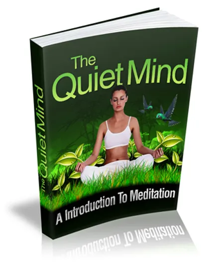 eCover representing The Quite Mind eBooks & Reports with Master Resell Rights