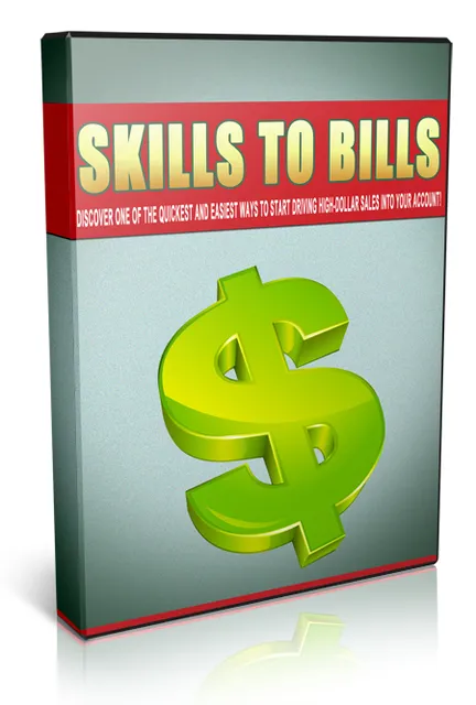 eCover representing Skills to Bills Videos, Tutorials & Courses with Master Resell Rights