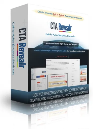 eCover representing CTA Revealr Plugin  with Personal Use Rights