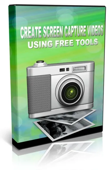 eCover representing Create Screen Capture Videos Using Free Tools Videos, Tutorials & Courses with Private Label Rights