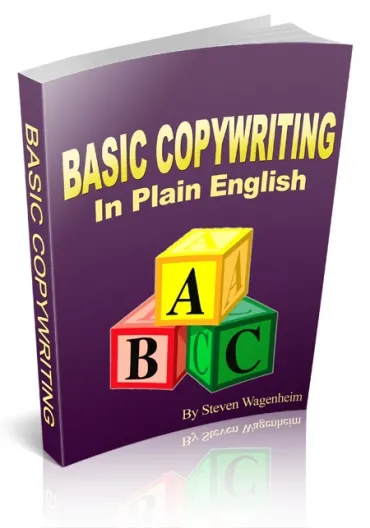 eCover representing Basic Copywriting in Plain English eBooks & Reports with Personal Use Rights