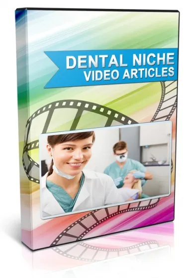 eCover representing Dental Niche Video Articles  with Personal Use Rights