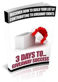 3 Days To Giveaway Success small