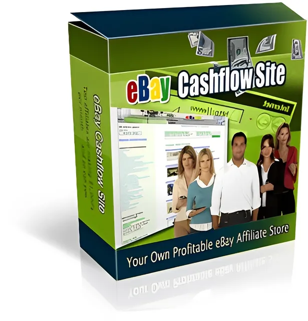 eCover representing eBay Cashflow Site Software & Scripts with Master Resell Rights
