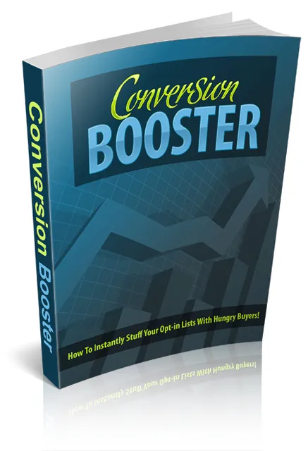 eCover representing Conversion Booster eBooks & Reports with Personal Use Rights