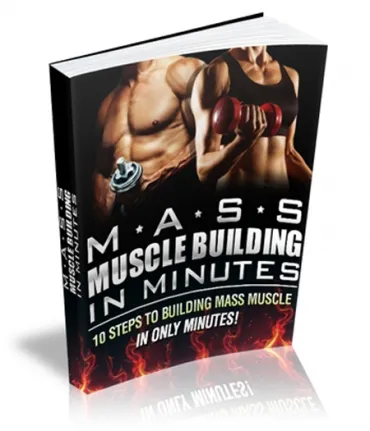 eCover representing Mass Muscle Building In Minutes eBooks & Reports/Videos, Tutorials & Courses with Master Resell Rights