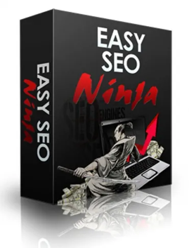 eCover representing Easy SEO Ninja Videos, Tutorials & Courses with Personal Use Rights