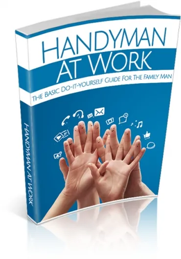 eCover representing Handyman At Work eBooks & Reports with Master Resell Rights
