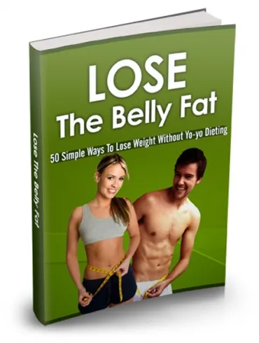 eCover representing Lose The Belly Fat eBooks & Reports with Master Resell Rights