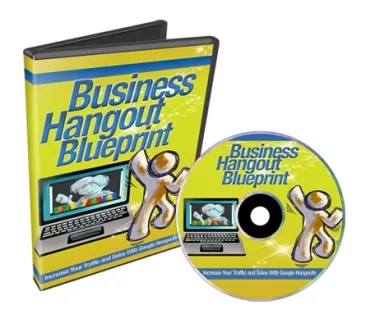 eCover representing Business Hangout Blueprint Videos, Tutorials & Courses with Private Label Rights