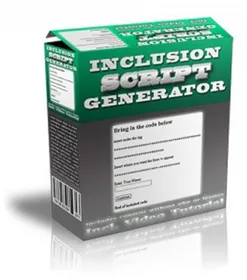 Inclusion Script Generator small