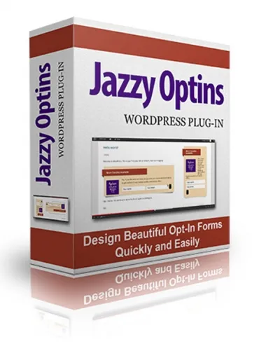 eCover representing Jazzy Optins Plugin  with Personal Use Rights