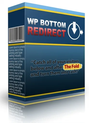 eCover representing WP Bottom Redirect Plugin Videos, Tutorials & Courses with Personal Use Rights