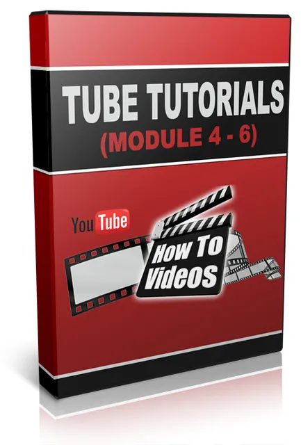 eCover representing Tube Tutorial Module 4-6 Videos, Tutorials & Courses with Personal Use Rights