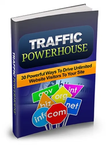 eCover representing Traffic Powerhouse eBooks & Reports with Master Resell Rights