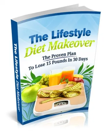 eCover representing The Lifestyle Diet Makeover eBooks & Reports/Videos, Tutorials & Courses with Private Label Rights
