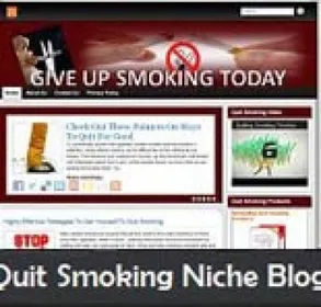 Quit Smoking Niche Blog small