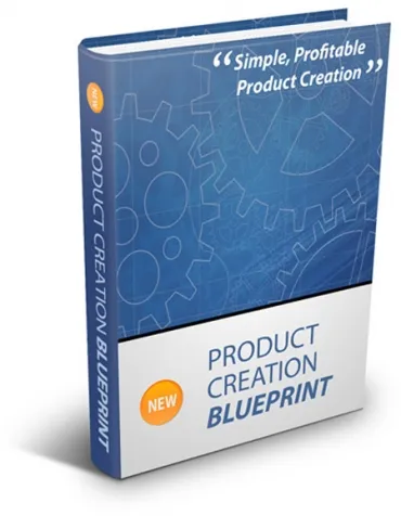 eCover representing Product Creation Blueprint eBooks & Reports with Personal Use Rights
