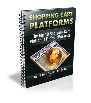 eCover representing Top 10 Shopping Cart Platforms Revealed eBooks & Reports with Personal Use Rights
