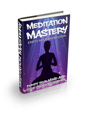 eCover representing Empty Mind Meditation eBooks & Reports with Master Resell Rights