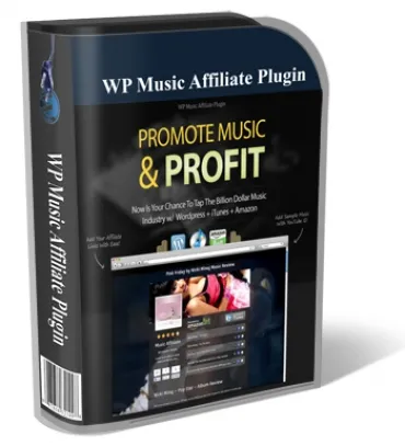 eCover representing WP Music Affiliate WP Plugin  with Personal Use Rights