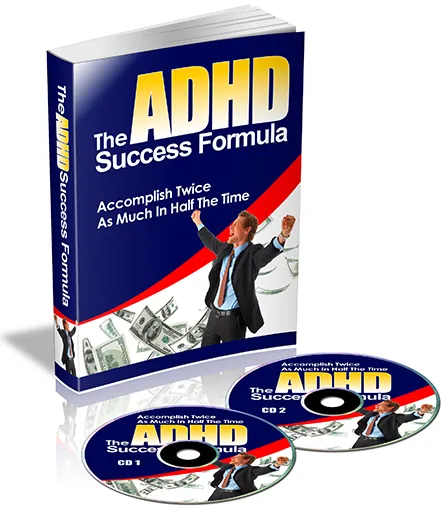 eCover representing The ADHD Success Formula Audio eBooks & Reports with Private Label Rights